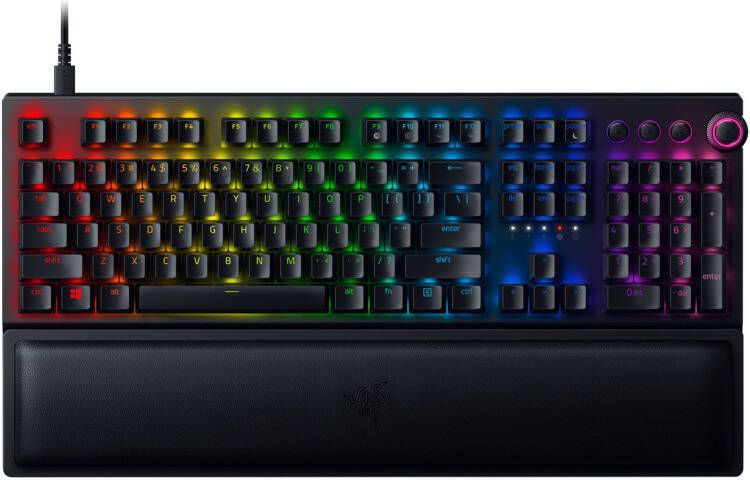 Razer BlackWidow V3 Pro, Gaming toetsenbord RGB leds, Doubleshot ABS