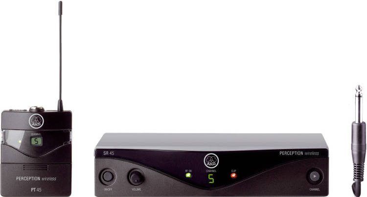 AKG Perception Wireless Instrumental Set A draadloos gitaar systeem(530 560 MHz )