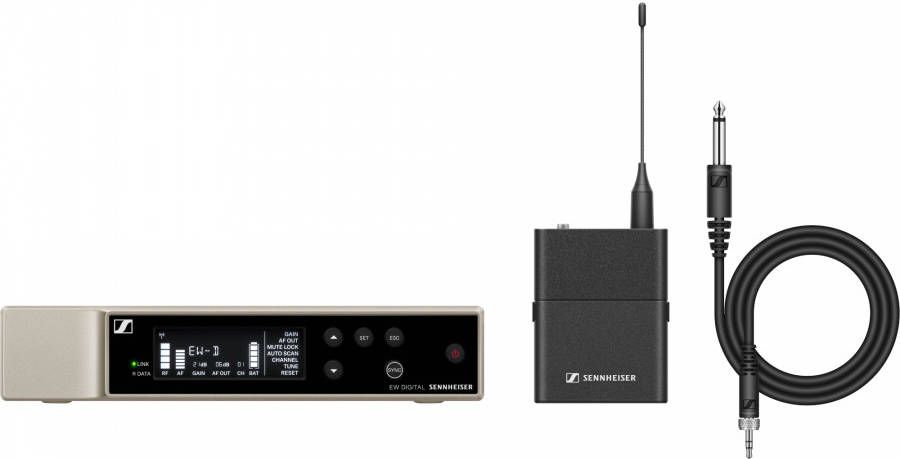 Sennheiser EW D CI1 SET S1 7 draadloos gitaarsysteem(606.2 662 MHz )
