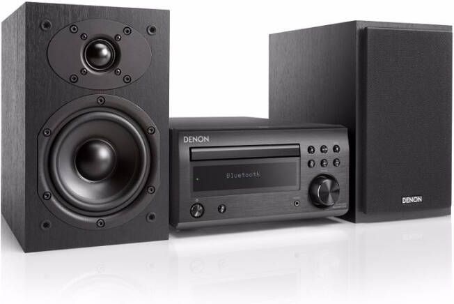 Denon microset D M41 DAB+(Zwart/Zwarte speakers )