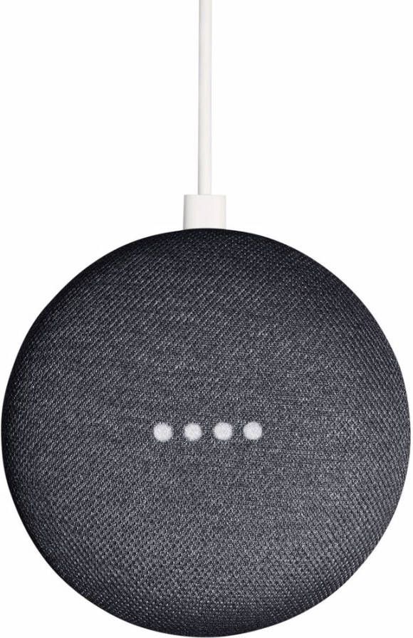 Google Nest Mini Smart Speaker/Zwart/Nederlandstalig