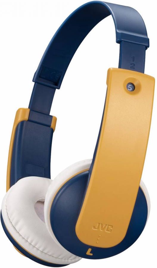 JVC Draadloze Hoofdtelefoon over ear Kids Geel HA KD10W Y E