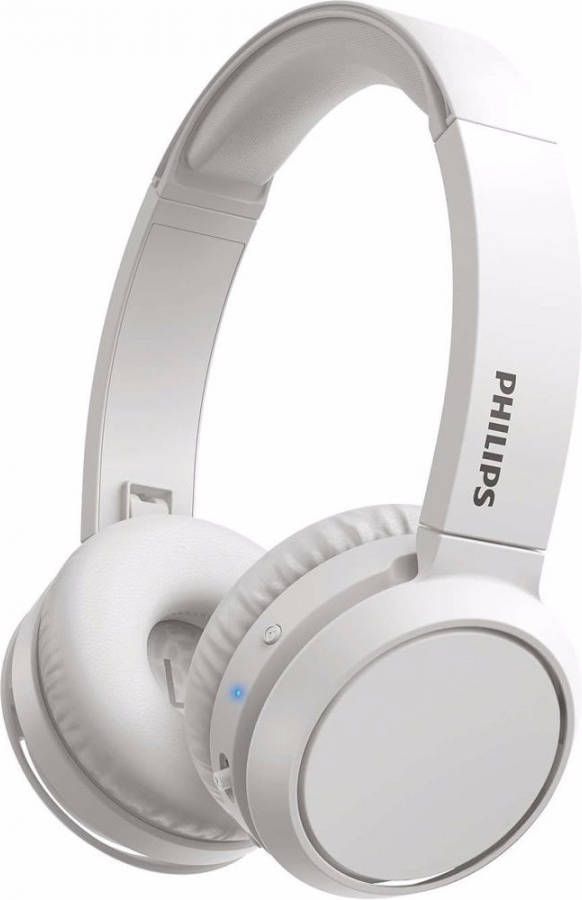 Philips Tah4205wt Draadloze Hoofdtelefoon Supra Auraal Bluetooth 32 Mm Driver 29 Uur Autonomie Usb c Wit