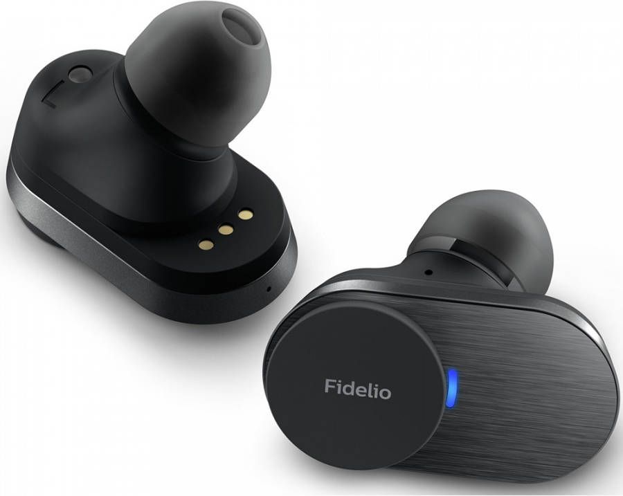 Philips Fidelio T1 In ear Koptelefoon Draadloos Met Anc Zwart