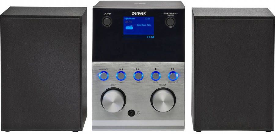 Denver Mda 260 Stereo Set Dab Fm Cd Speler Bluetooth Usb Input