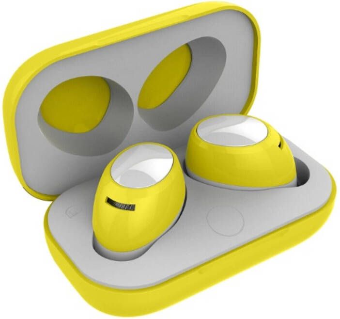 Enjoy2Cook Draadloze Air Oordopjes, Geel Kunststof Celly