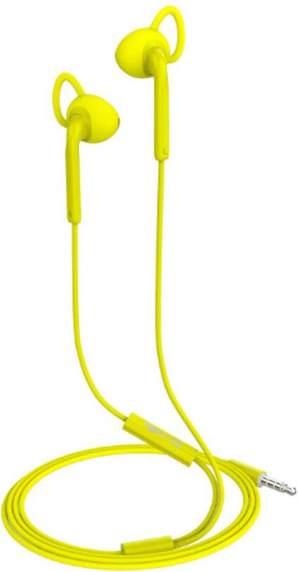 Enjoy2Cook Stereo Oordopjes Up400 Active Sport, Geel Kunststof Celly