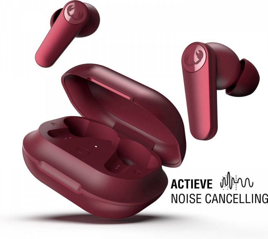 Fresh &apos, N Rebel Twins Anc True Wireless Oordopjes Met Active Noise Cancelling Ruby Red