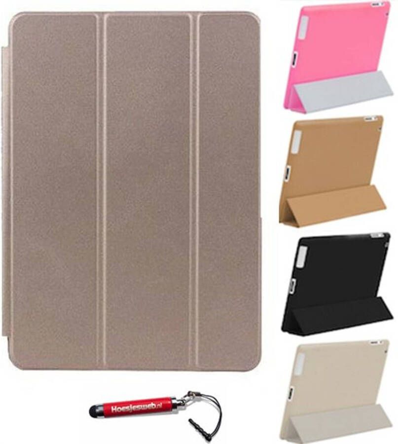 HEM Ipad Air 2 Smart Cover Goud/Vouw Hoesjes Apple Ipad Air 2/Vouw Hoesje Ipad Air 2 Ipad Hoes, Tablethoes