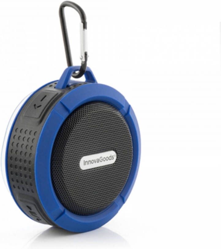 Innovagoods Waterbestendige Draagbare Draadloze Luidspreker Dropsound Douchespeaker Douchebox Bluetooth Speaker Douche Bluet