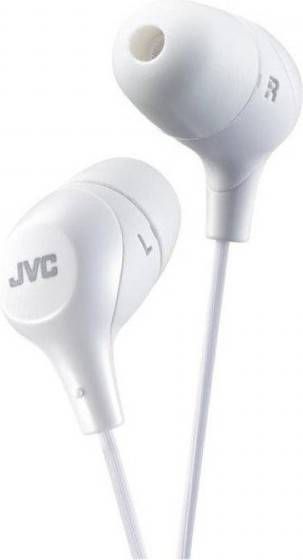 JVC HA-FX38-W JVC Marshmallow In-Ear Stereo Headphone White