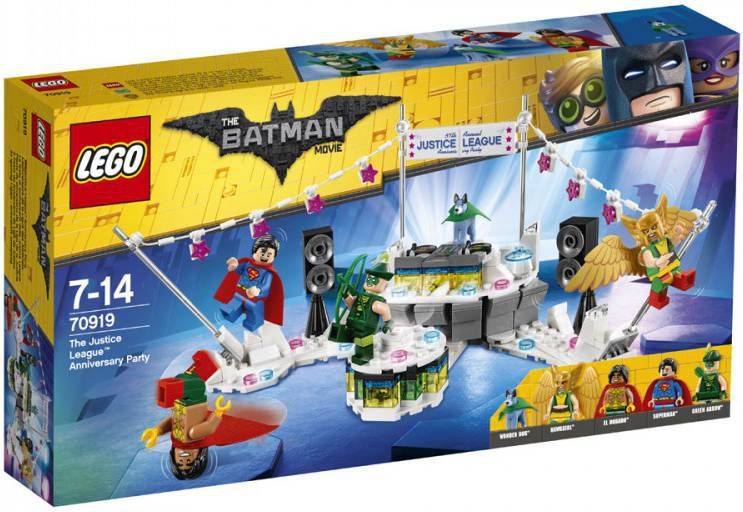 Lego  Batman Movie Het Justice League Jubileumfeest 70919