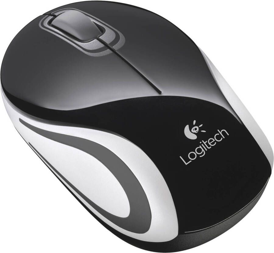 Logitech M187 draadloze mini muis zwart