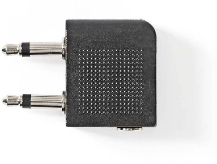 Nedis Mini jack male(2x)naar mini jack female stereo adapter