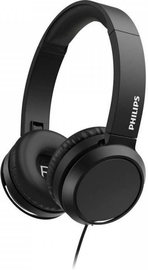 Philips Tah4105bk Supra aurale Hoofdtelefoon Bedraad 32 Mm Driver Compact Opvouwbaar Zwart