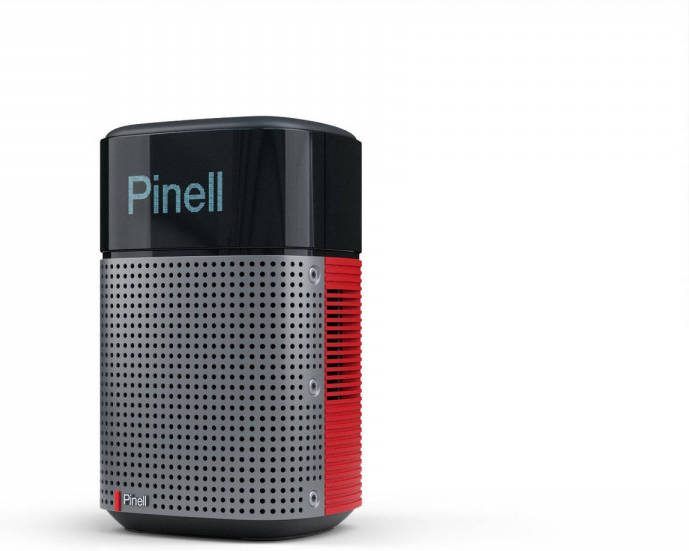 Pinell North Portable Radio Sunset Red