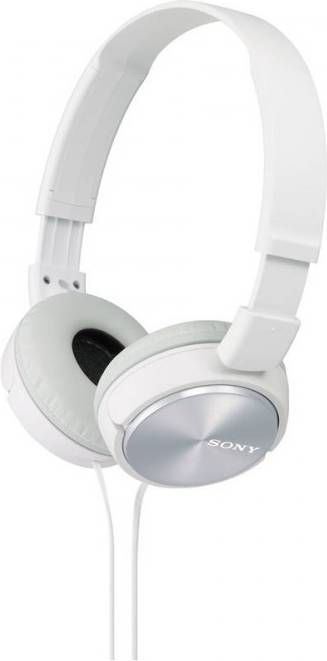 Sony MDRZX310APW opvouwbare hoofdtelefoon met microfoon wit