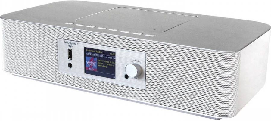 Soundmaster Icd2020we Internetradio Dab+, Fm, Cd En Netwerkspeler, Wit