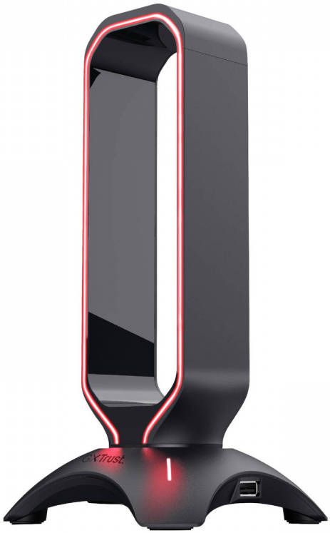 Trust GXT265 CINTAR RGB HEADSET STAND Desktop accessoire Zwart