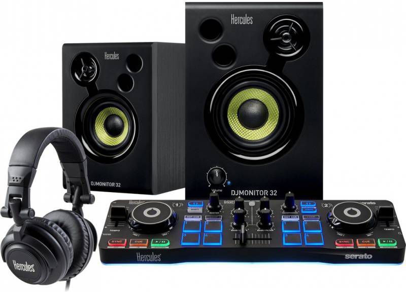 Hercules DJStarter Kit met Serato DJ Lite