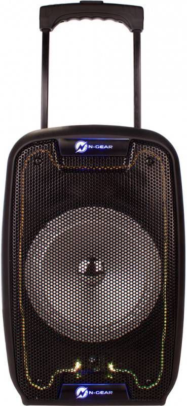 Merkloos N-gear Bluetoothspeaker The Flash 810 Trolley 150w Zwart