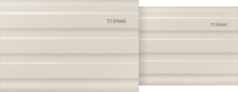 Samsung Portable SSD T7 Shield 2TB Beige Duo Pack