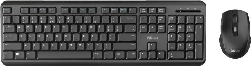 Trust Ody Stille Toetsenbord en Muis set QWERTY