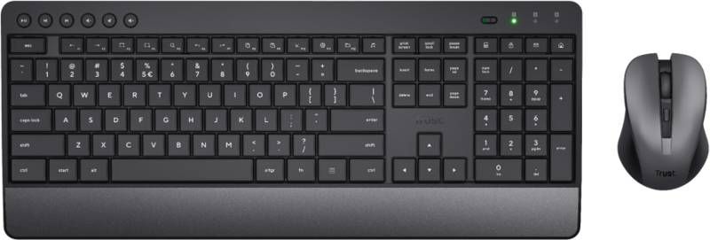 Trust Trezo Stille Toetsenbord en Muis set Qwerty