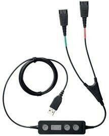 Jabra LINK 265, USB Y training cable for corded QD headsets