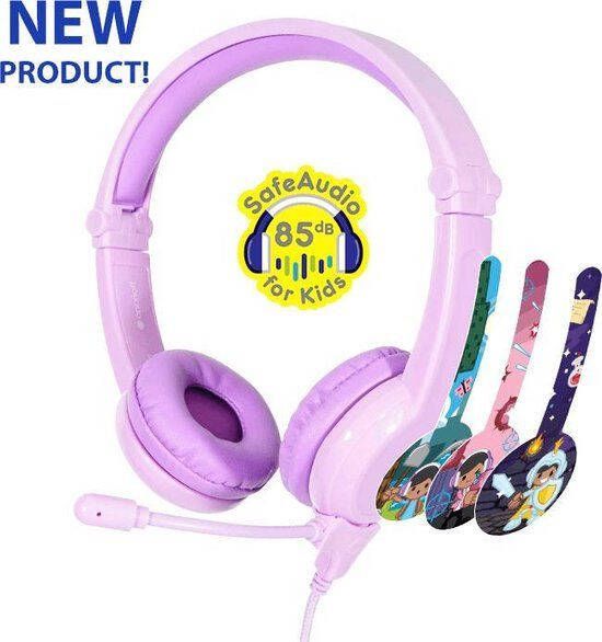 Advance Acoustic Buddyphones Galaxy Gaming On Ear hoofdtelefoon Paars