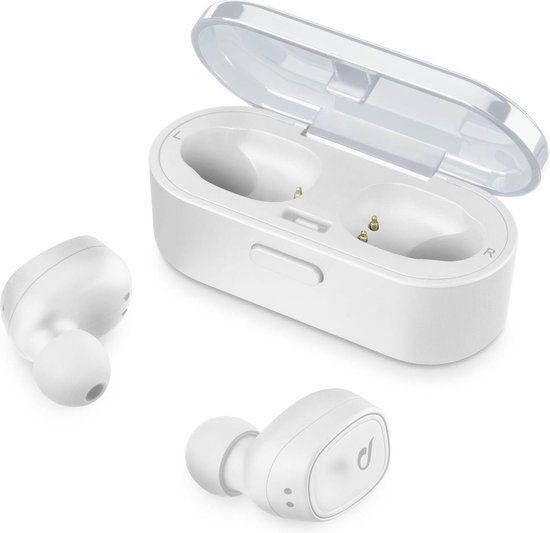 Cellularline Shadow BT in ear hoofdtelefoon Wit