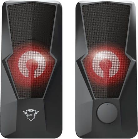 Trust GXT610 ARGUS LED 2.0 SPEAKER SET PC speaker Zwart