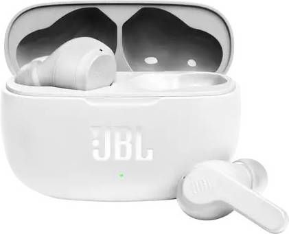 JBL Wave 200TWS Draadloze Koptelefoon met Oplaadetui Wit online kopen