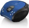Lenco SCD 24 draagbare radio/CD speler blauw online kopen