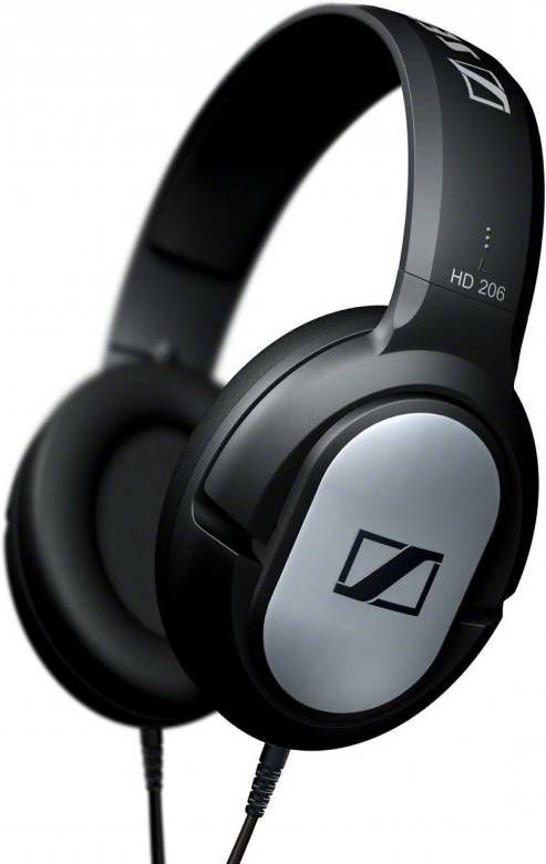 Sennheiser HD 206 Bluetooth Over-ear hoofdtelefoon zwart