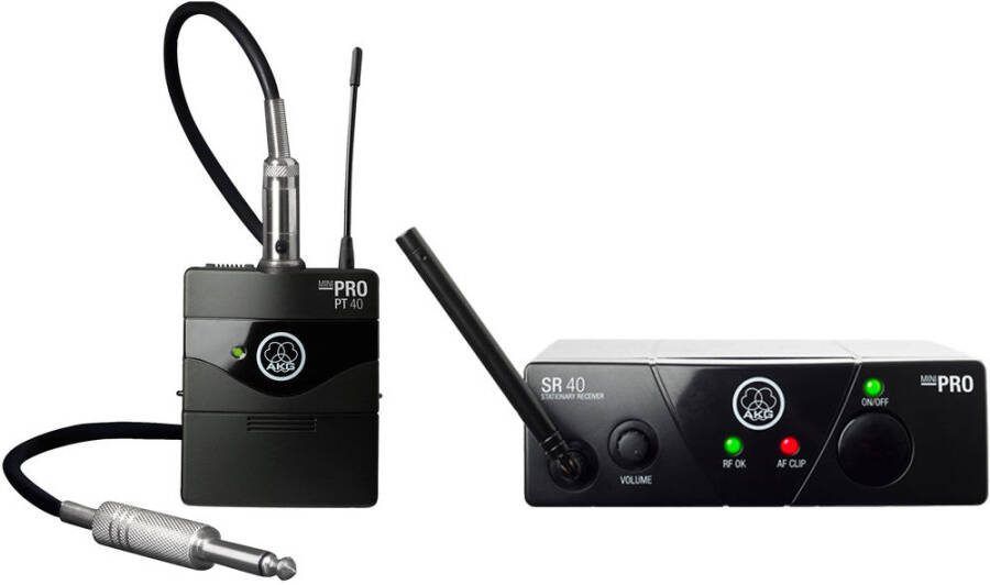 AKG WMS 40 Mini Instrumental ISM1 draadloos gitaar systeem ISM1