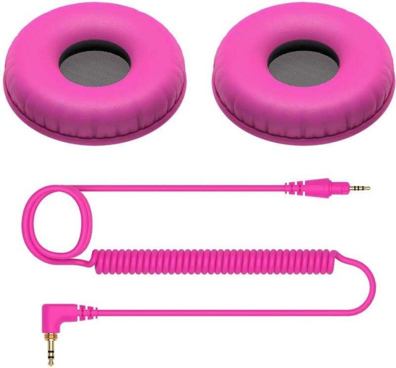Pioneer DJ HC CP08 V roze accessoirepack voor HDJ CUE1