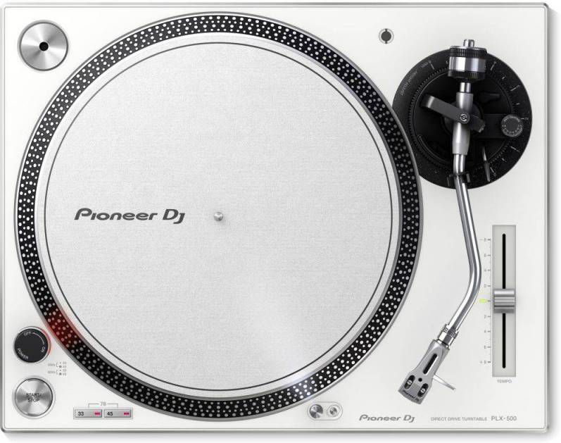 Pioneer DJ: PLX-500-W Platenspeler Wit
