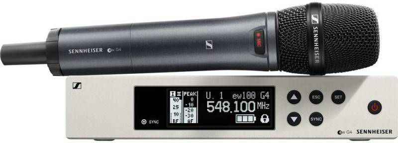 Sennheiser ew 100 G4 945 S B handheld draadloos(626 668 MHz )