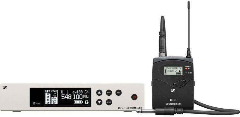 Sennheiser ew 100 G4 CI1 B draadloos gitaarsysteem(626 668 MHz )