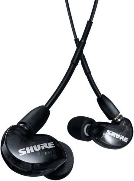Shure SE215 K gesloten in ear oordoppen zwart