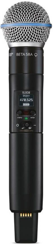 Shure SLXD2/B58 H56 draadloze Beta58 microfoon