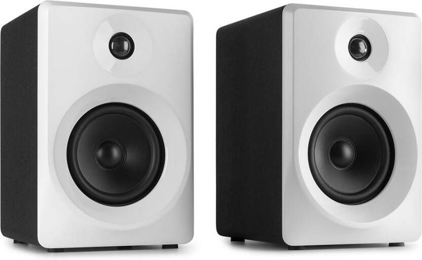 Vonyx SMN50W actieve studio monitor speakers 140W Wit