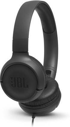 4allshop Jbl T500 On ear Headphone 1 butt Remote And Mic Zwart