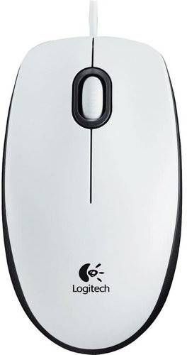 Logitech M100 Optical USB Wit