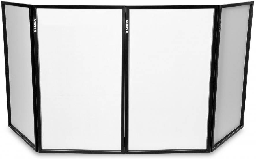 Vonyx Lycra doekenset voor DB2/DB2B DJ Booths Wit