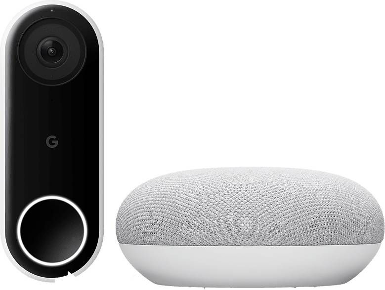 Google Nest Hello deurbel + Nest Mini speaker