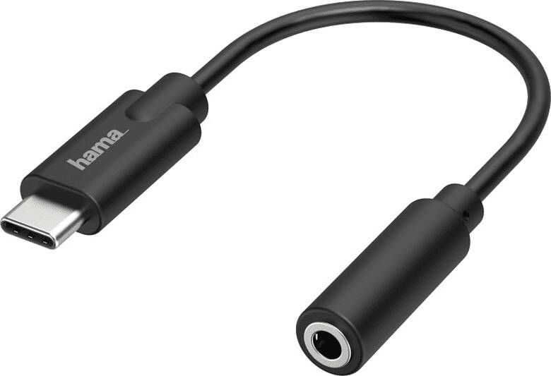 Hama Adapter USB C naar audio jack 3, 5mm