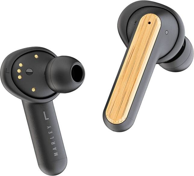 House of Marley draadloze in ear oordopjes Redemption(Zwart )