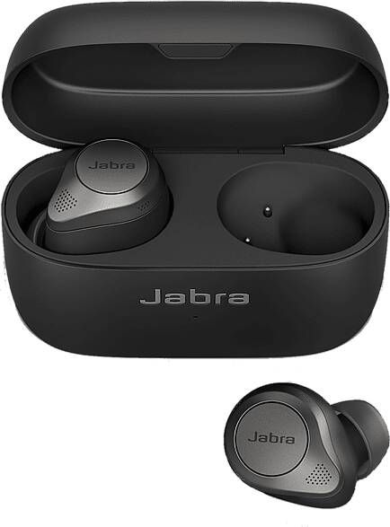 JABRA draadloze in ear oordopjes 85T(Titanium/Zwart )